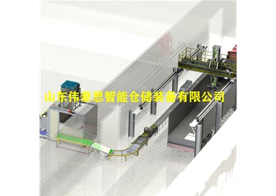  豆粕自動(dòng)拆垛裝車線 全自動(dòng)拆垛裝車設(shè)備