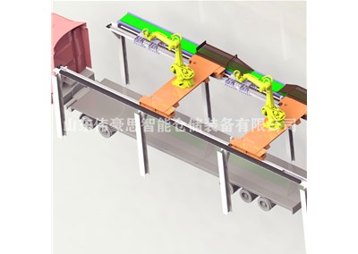 石灰粉雙機(jī)器人裝車機(jī)設(shè)備介紹