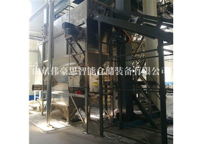 燒堿自動拆包機(jī)為什么可以無塵少污染作業(yè)？